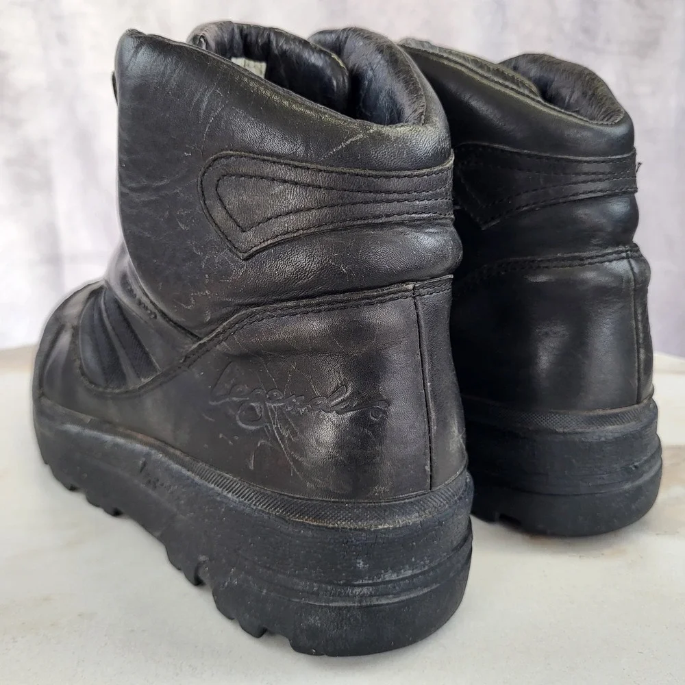 LEGENDS x Indy Soo Goodyear Waterproof Boots Men's Size 12 Black
